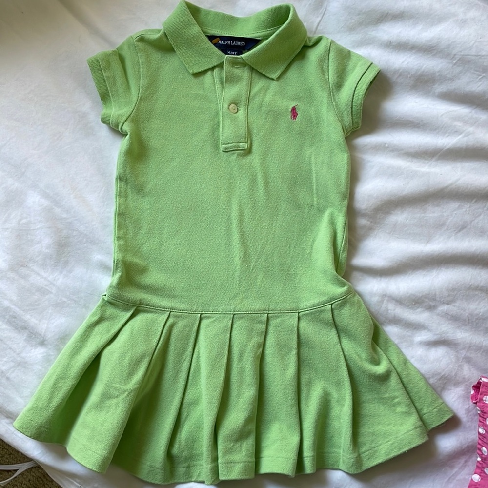 Ralph Lauren girls tennis dress 4/4T